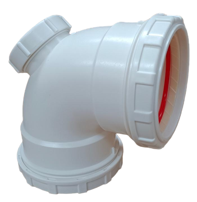 Колено с муфтой из ПЭВП